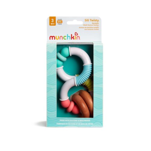 Munchkin Sili Twisty Teether rágóka #12557