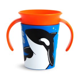   Munchkin Wildlove Miracle Cup itatópohár #177ml #bálna #5177502