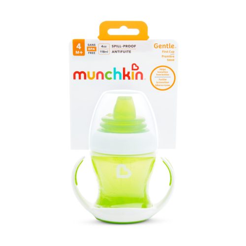 Munchkin Gentle tanulópohár #118ml #zöld #1114301-5178501WWW