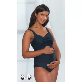 Emma JANE Fürdőruha-tankini #Fekete #38-40 #956