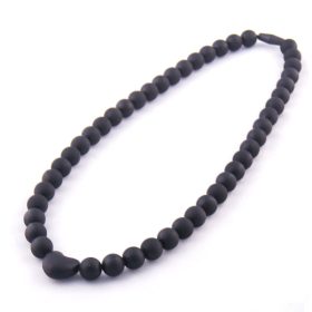 Koo-di Rágható mamanyaklánc #szív Fekete #KD804 01