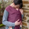 Close Caboo Plusz babahordozó Cottonblend Burgundy #180979
