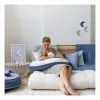 Doomoo Buddy szoptatós párna #BLEU GREY MOON #B62