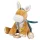 Nattou felhúzós zenélő játék plüss #nagy #Felix and Leo - Leo, a szamár
