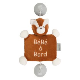   Nattou Baby on Board plüss #Boris and Jungo - Boris a vörös panda