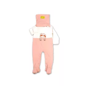   Losan Rugi pamut 9-12 hó Light Pink #LNGUN0101-24003 KIFUTÓ