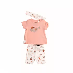   Losan Együttes 3 részes 6-9 hó Light Pink #LNGAP0602-24007 KIFUTÓ