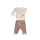 Losan Együttes pamut 2 részes 3-6 hó 68cm Beige #LNBAP0602-24035 KIFUTÓ