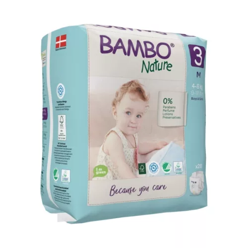 Bambo Pelenka 3 #M #4-8kg #28db #19253