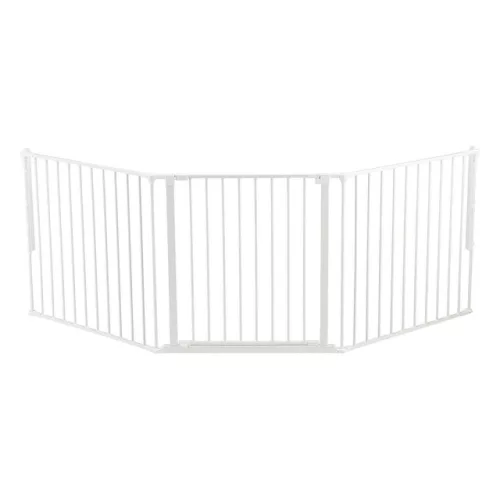 BabyDan Flex L térkorlát-ajtórács 90-225cm fehér #BD56224-2400-10