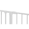 BabyDan Flex L térkorlát-ajtórács 90-225cm fehér #BD56224-2400-10