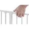 BabyDan Flex L térkorlát-ajtórács 90-225cm fehér #BD56224-2400-10