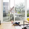 BabyDan Flex L térkorlát-ajtórács 90-225cm fehér #BD56224-2400-10