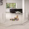 BabyDan Flex L térkorlát-ajtórács 90-225cm fehér #BD56224-2400-10