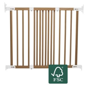   BabyDan Flexi Fit Biztonsági ajtórács 69-106,5 cm fa csavaros #BD55012-2400-10
