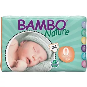 Bambo Pelenka Koraszülött 1-3 kg 24db #310130