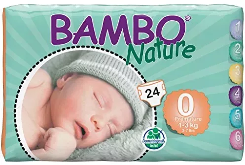Bambo Pelenka Koraszülött 1-3 kg 24db #310130