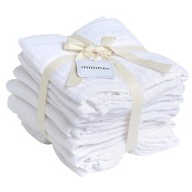  Mininor biopamut textilpelenka 70x70cm 8db - fehér #10260