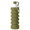 Mininor összecsukható szilikon kulacs 200/500ml - mohazöld #14204