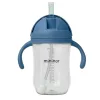 Mininor szívószálas itatópohár 330ml - égkék #14256