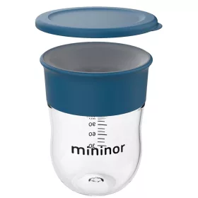 Mininor 360° tanuló pohár 220ml - kék #14286