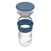 Mininor 360° tanuló pohár 220ml - kék #14286