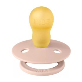   BIBS játszócumi #Colour natúr kaucsuk #1db #18-36hó #púderrózsaszín
