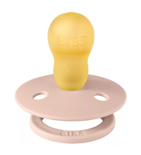 BIBS játszócumi #Colour natúr kaucsuk #1db #18-36hó #púderrózsaszín