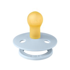   BIBS játszócumi #Colour natúr kaucsuk #1db #0-6hó #pasztellkék