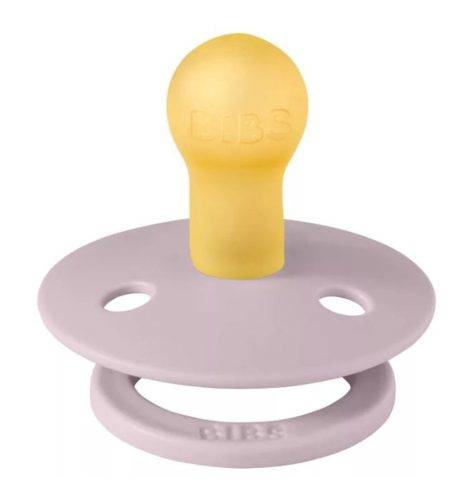 BIBS játszócumi #Colour natúr kaucsuk #1db #0-6hó #hamvas lila