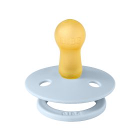   BIBS játszócumi #Colour natúr kaucsuk #1db #6-18hó #pasztellkék