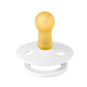   BIBS játszócumi #Colour natúr kaucsuk #1db #6-18hó #hófehér