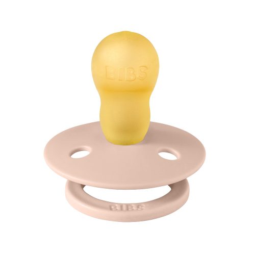 BIBS játszócumi #Colour natúr kaucsuk tasakban #1db #18-36hó #púderrózsaszín