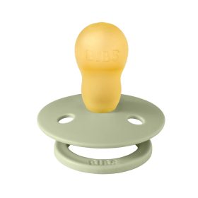   BIBS játszócumi #Colour natúr kaucsuk #1db #18-36hó #zsálya