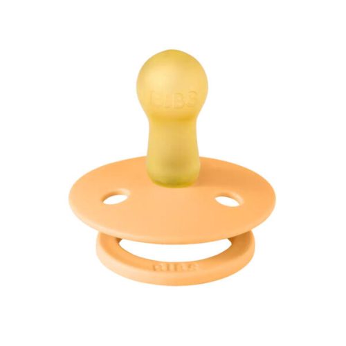 BIBS játszócumi #Colour natúr kaucsuk tasakban #1db #0-6hó #mangó
