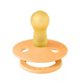   BIBS játszócumi #Colour natúr kaucsuk tasakban #1db #6-18hó #mangó