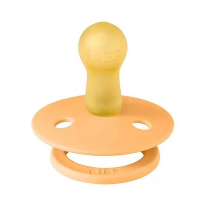 BIBS játszócumi #Colour natúr kaucsuk tasakban #1db #6-18hó #mangó