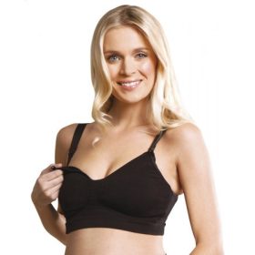   Carriwell Szoptatós melltartó gél merevítővel #Fekete #M #3121