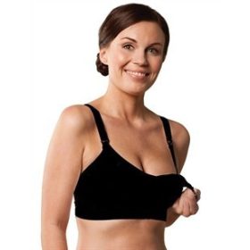 Carriwell Szoptatós melltartó betéttel #Fekete #XL #3323