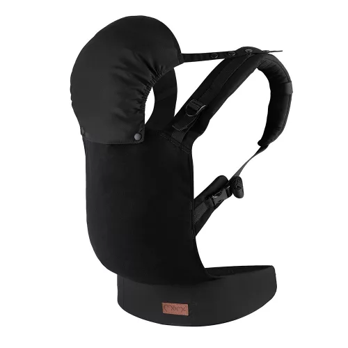 MoMi Collet ergonomikus hordozó - Fekete #BFMC0013