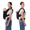 MoMi Collet ergonomikus hordozó - Fekete #BFMC0013