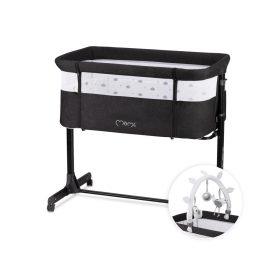 MoMi Revo 2in1 babaöböl játékhíddal - Fekete #BFMR0021