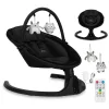 MoMi Kenani Onyx elektromos pihenőszék - Fekete #BFMK0038