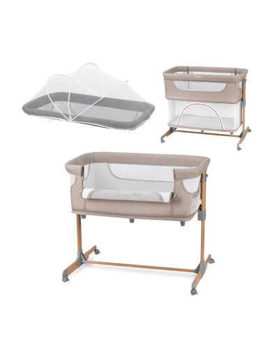 MoMi 4in1 Smart Bed babaöböl - Beige #BFMSB0013