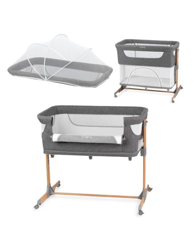 MoMi 4in1 Smart Bed babaöböl - Grey #BFMSB0014