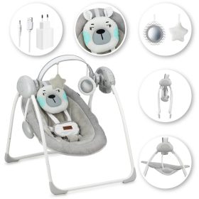 MoMi Liss elektromos babahinta - Bear Türkizkék #BFML0015