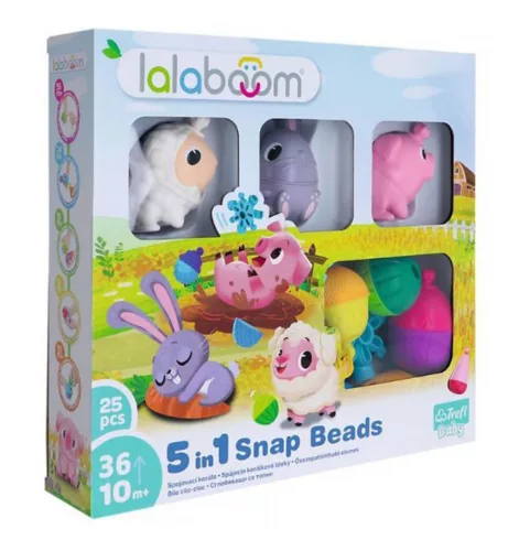 Trefl Lalaboom fejlesztőjáték montessori 25db-os #61872-61650