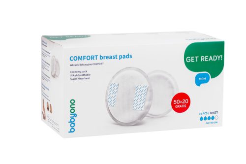 Babyono Melltartóbetét Comfort eldobható #50plusz20db #296