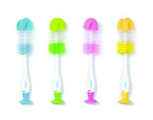 Babyono Üveg és cumimosó kefe tapadókoronggal kék 728/01