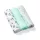 Babyono Textilpelenka színes #3db #bambusz #halványzöld #397-04